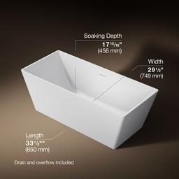 66'' x 30'' freestanding bath - image 3