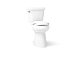 Highline Tall two-piece elongated toilet, 1.28 gpf - White - image 1