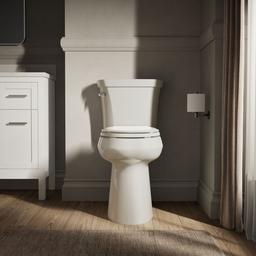 Highline Tall two-piece elongated toilet, 1.28 gpf - Biscuit - image 4
