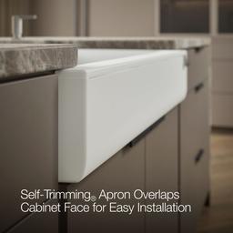 Cairn Undermount single-bowl farmhouse kitchen sink - image 6