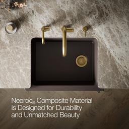 Cairn 29-3/4'' undermount single-bowl farmhouse kitchen sink with short apron - image 5