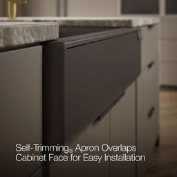 Cairn 34'' undermount single-bowl farmhouse kitchen sink - image 6