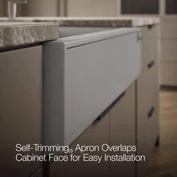 Cairn 34'' undermount single-bowl farmhouse kitchen sink - image 6