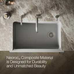 Cairn 34'' undermount single-bowl farmhouse kitchen sink - image 4