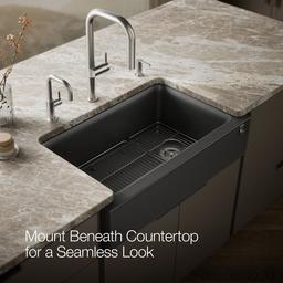 Cairn 34'' undermount single-bowl farmhouse kitchen sink - image 8