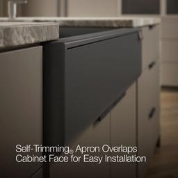 Cairn 34'' undermount single-bowl farmhouse kitchen sink - image 6