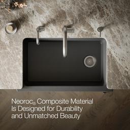 Cairn 34'' undermount single-bowl farmhouse kitchen sink - image 5