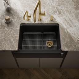 Cairn 29-11/16'' undermount single-bowl farmhouse kitchen sink - image 2