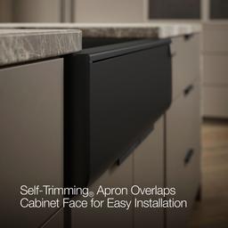 Cairn 29-11/16'' undermount single-bowl farmhouse kitchen sink - image 6