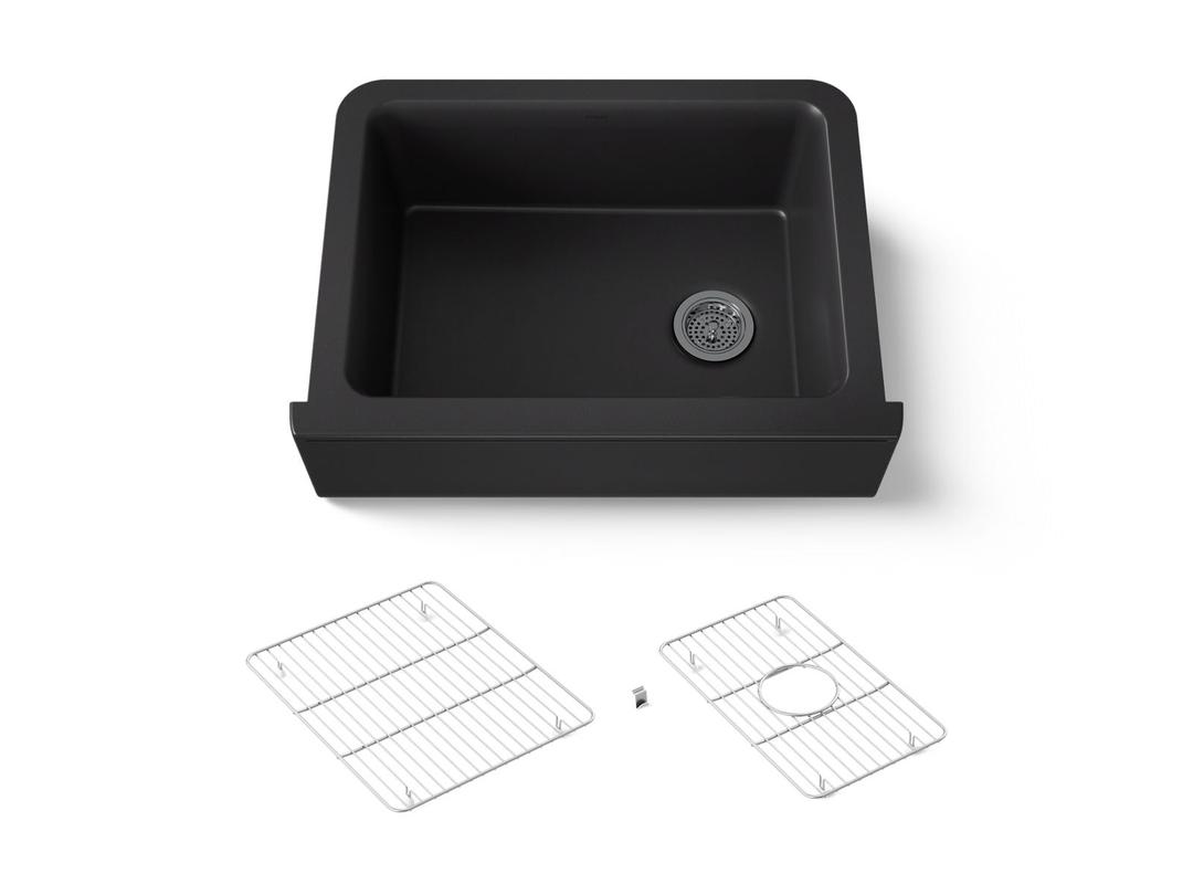 Cairn 29-11/16'' undermount single-bowl farmhouse kitchen sink by Kohler