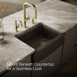 Cairn 29-11/16'' undermount single-bowl farmhouse kitchen sink - image 8