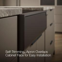 Cairn 29-11/16'' undermount single-bowl farmhouse kitchen sink - image 6