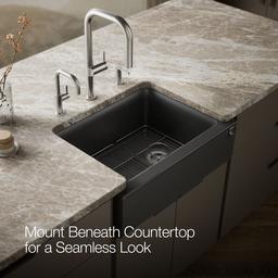 Cairn 29-11/16'' undermount single-bowl farmhouse kitchen sink - image 8