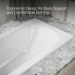 AvecE 60'' x 30'' drop-in bath - image 7