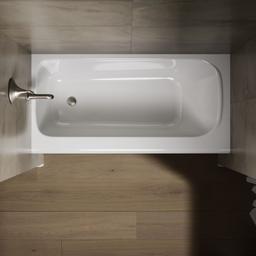 AvecE 60'' x 30'' alcove bath, left drain - image 7