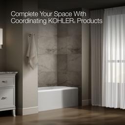 AvecE 60'' x 30'' alcove bath, left drain - image 6