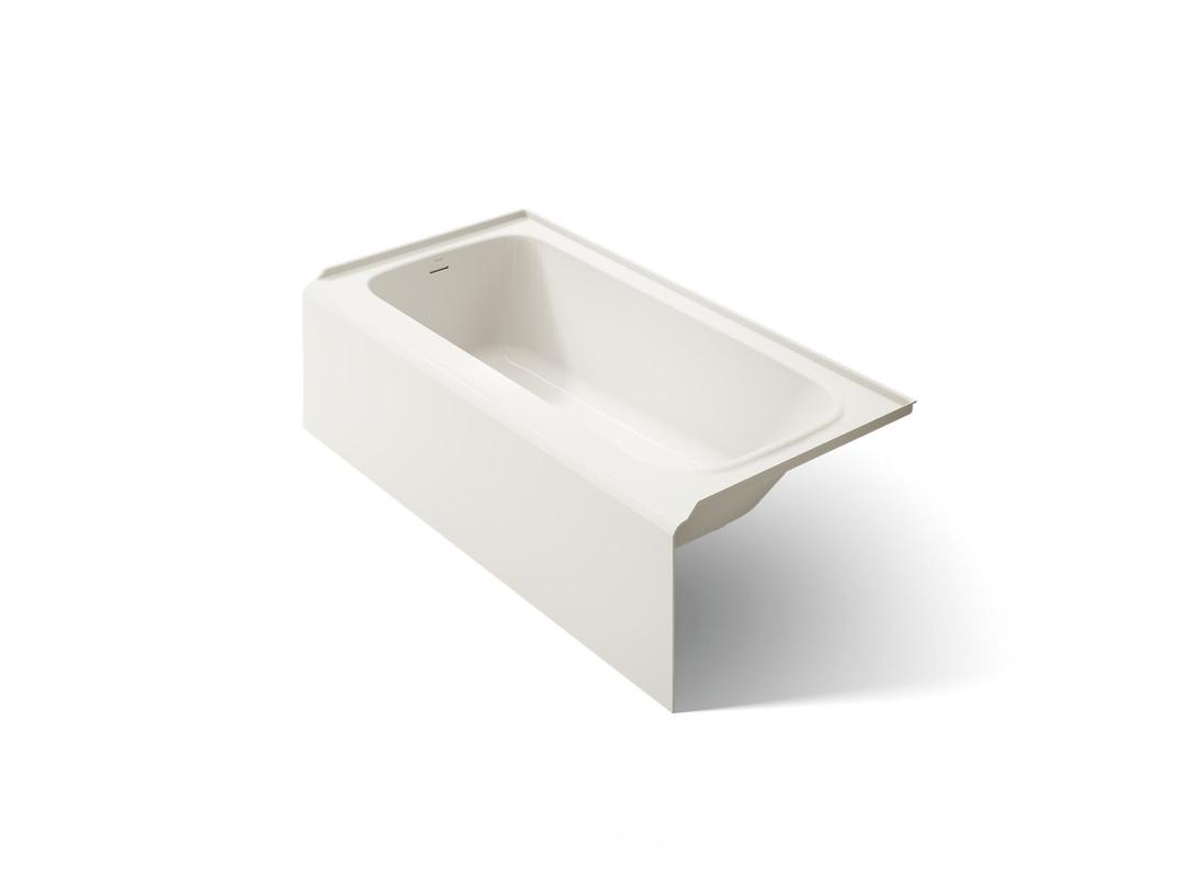 AvecE 60'' x 30'' alcove bath, left drain by Kohler