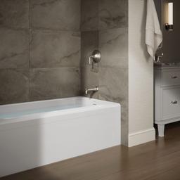 AvecE 60'' x 30'' alcove bath, right drain - image 2
