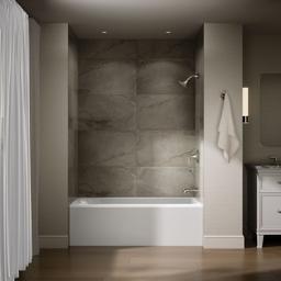 AvecE 60'' x 30'' alcove bath, right drain - image 4
