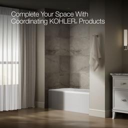 AvecE 60'' x 30'' alcove bath, right drain - image 6