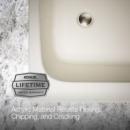 AvecE 60'' x 32'' drop-in bath - image 9