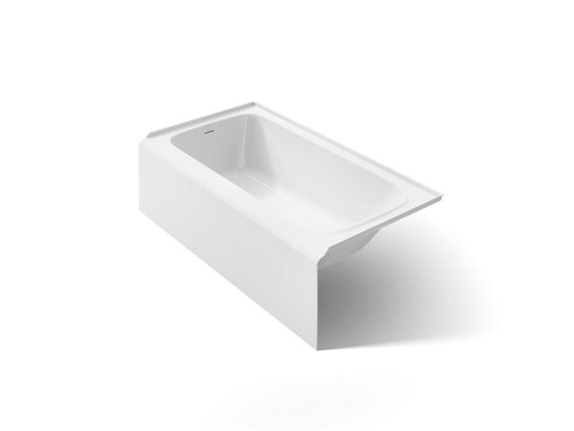 AvecE 60'' x 32'' alcove bath, left drain
