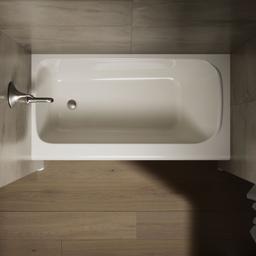 AvecE 60'' x 32'' alcove bath, left drain - image 7