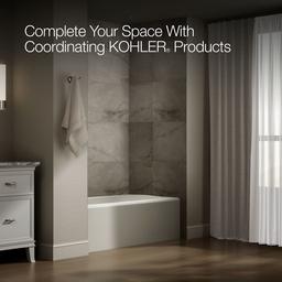 AvecE 60'' x 32'' alcove bath, left drain - image 6