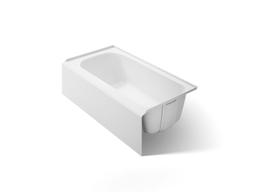 AvecE 60'' x 32'' alcove bath, right drain - image 1