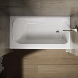 AvecE 60'' x 32'' alcove bath, right drain - image 7