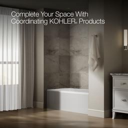 AvecE 60'' x 32'' alcove bath, right drain - image 6