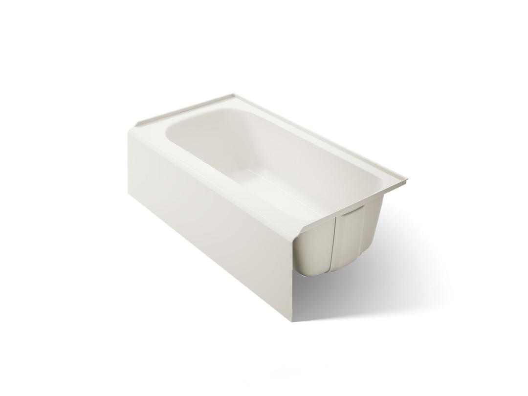AvecE 60'' x 32'' alcove bath, right drain by Kohler