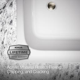 AvecE 60'' x 36'' drop-in bath - image 9