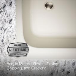 AvecE 60'' x 36'' drop-in bath - image 9