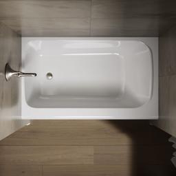 AvecE 60'' x 36'' alcove bath, left drain - image 7