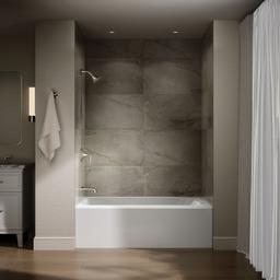 AvecE 60'' x 36'' alcove bath, left drain - image 4