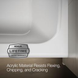 AvecE 60'' x 36'' alcove bath, left drain - image 9