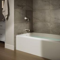 AvecE 60'' x 36'' alcove bath, left drain - image 2
