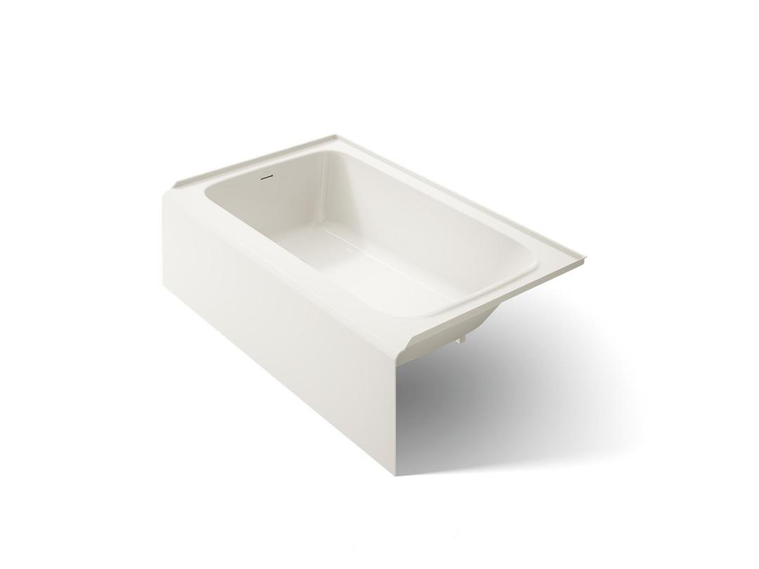 AvecE 60'' x 36'' alcove bath, left drain by Kohler
