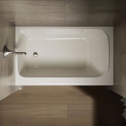 AvecE 60'' x 36'' alcove bath, left drain - image 7