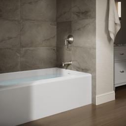 AvecE 60'' x 36'' alcove bath, right drain - image 2