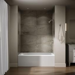 AvecE 60'' x 36'' alcove bath, right drain - image 4