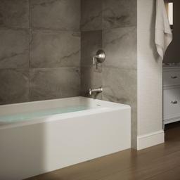 AvecE 60'' x 36'' alcove bath, right drain - image 2
