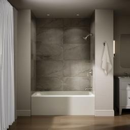 AvecE 60'' x 36'' alcove bath, right drain - image 4