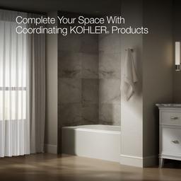 AvecE 60'' x 36'' alcove bath, right drain - image 6