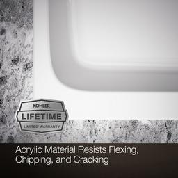 AvecE 60'' x 42'' drop-in bath - image 9