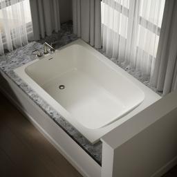 AvecE 60'' x 42'' drop-in bath - image 2