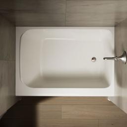 AvecE 60'' x 42'' alcove bath, right drain - image 7
