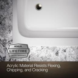 AvecE 72'' x 36'' drop-in bath - image 9