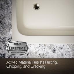 AvecE 72'' x 36'' drop-in bath - image 9